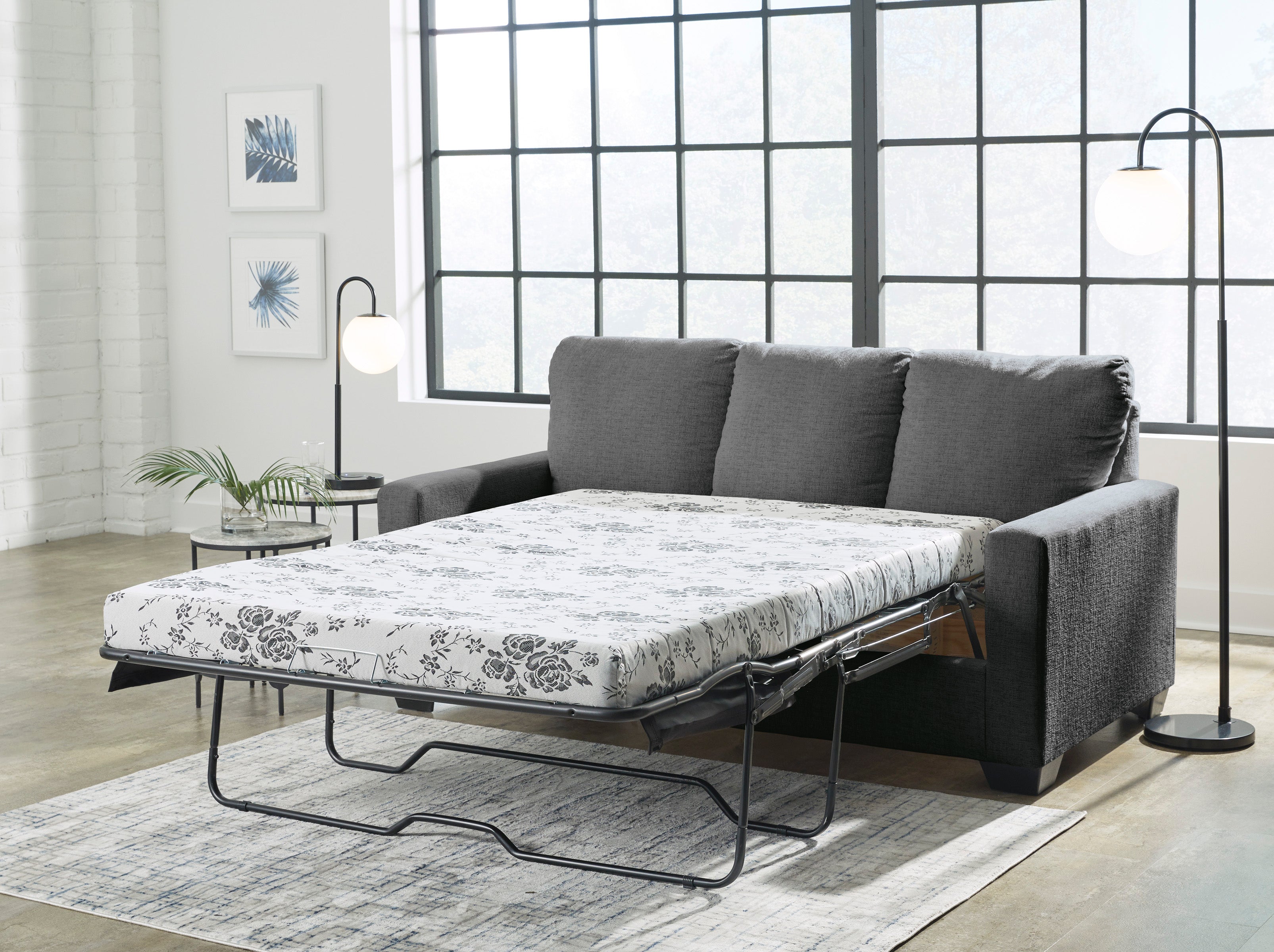 Ashley Rannis Full Sofa Sleeper in Grey 5360236C | Mai Furniture