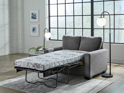 Ashley Rannis Twin Sofa Sleeper in Grey 5360237C | Mai Furniture
