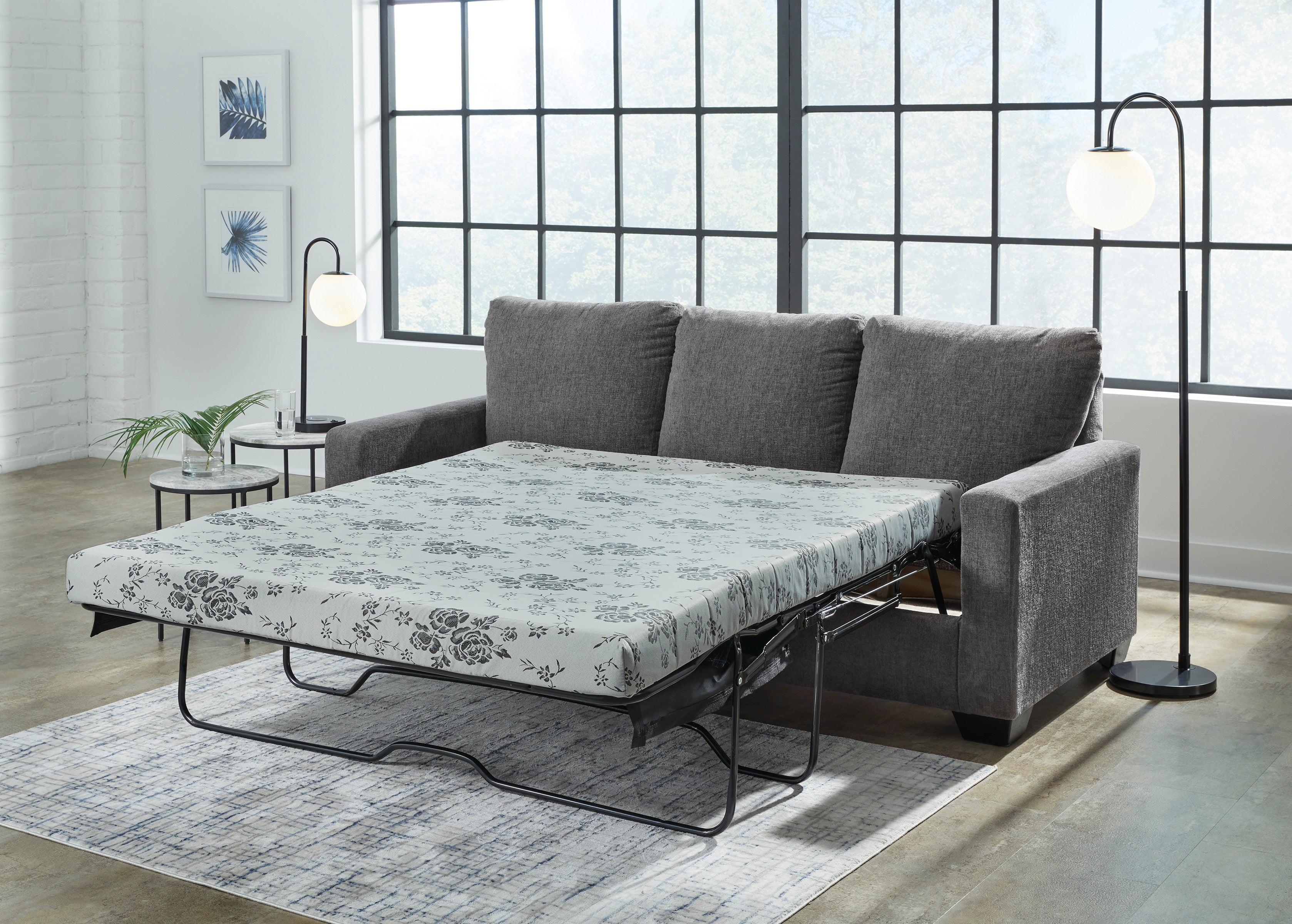 Ashley Rannis Queen Sofa Sleeper in Grey 5360239C | Mai Furniture