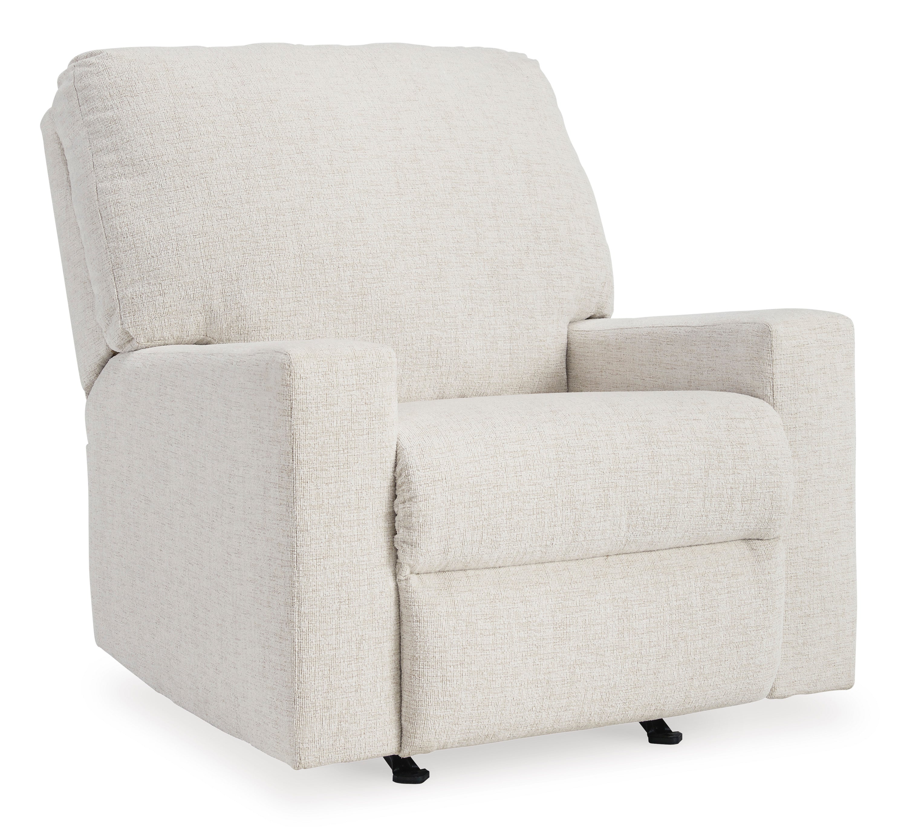 Ashley Rannis Rocker Recliner in Snow 5360325C | Mai Furniture