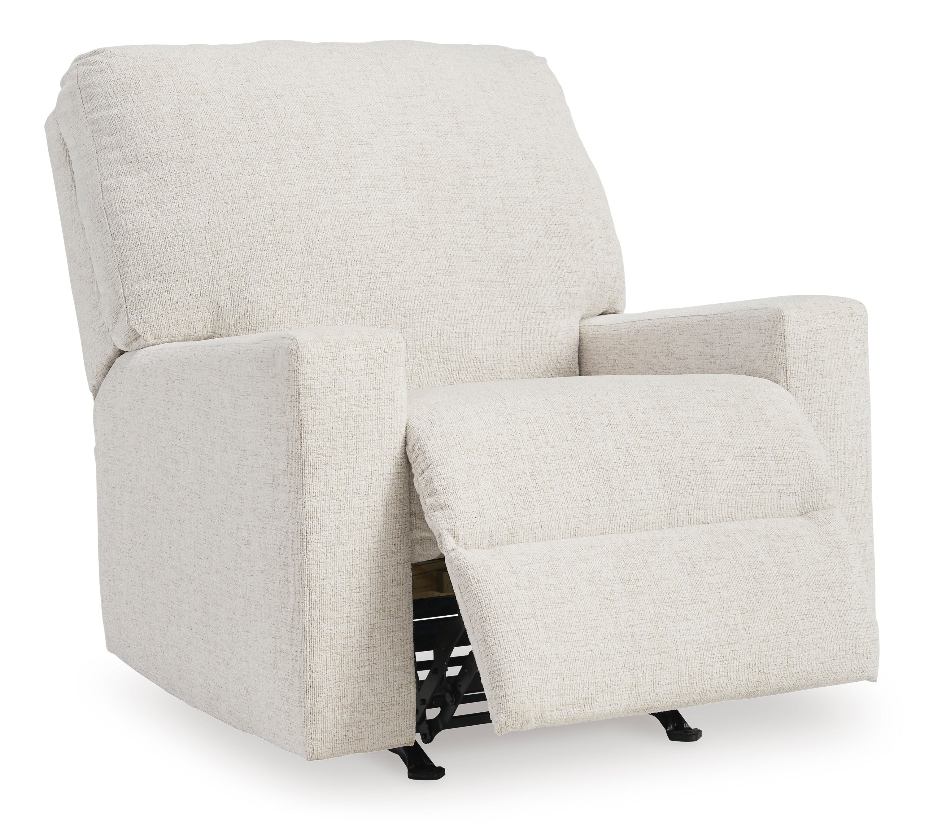 Ashley Rannis Rocker Recliner in Snow 5360325C | Mai Furniture