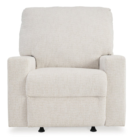 Ashley Rannis Rocker Recliner in Snow 5360325C | Mai Furniture