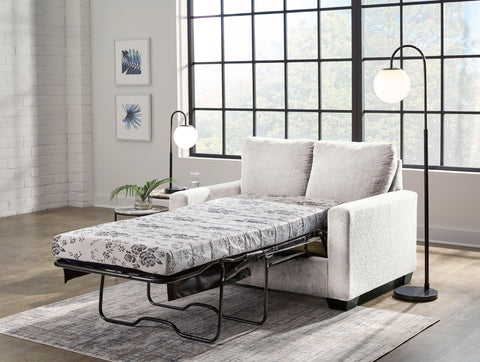 Ashley Rannis Twin Sofa Sleeper in Snow 5360337C | Mai Furniture