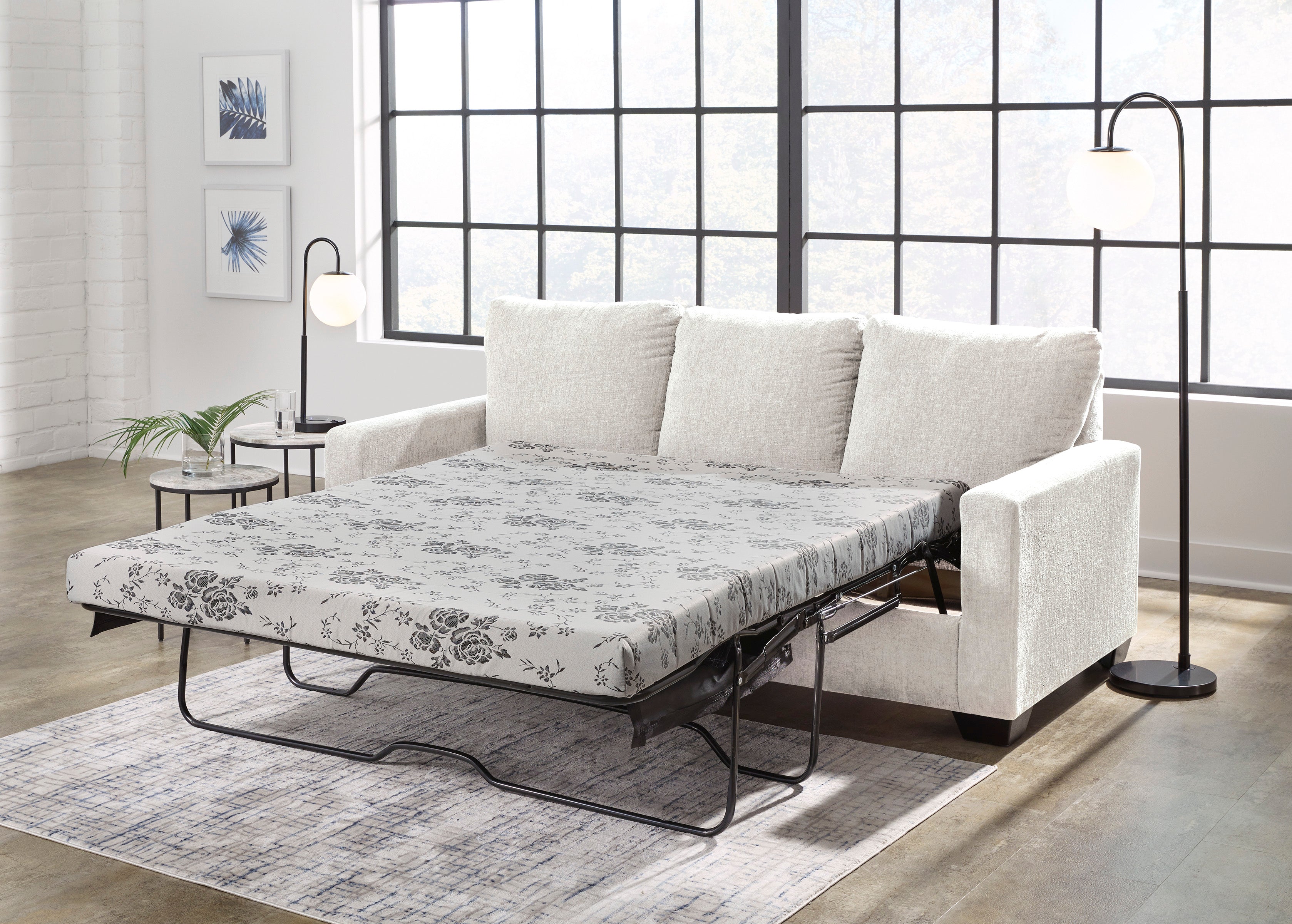 Ashley Rannis Queen Sofa Sleeper in Snow 5360339C | Mai Furniture