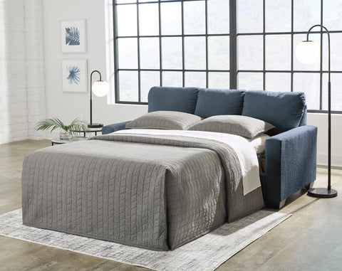 Ashley Rannis Full Sofa Sleeper in Navy 5360436C | Mai Furniture