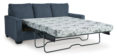 Ashley Rannis Queen Sofa Sleeper in Navy 5360439C | Mai Furniture