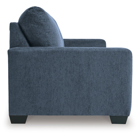 Ashley Rannis Queen Sofa Sleeper in Navy 5360439C | Mai Furniture