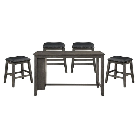 Timbre 5 pc Counter Height Dining Set 5603 - Mazin