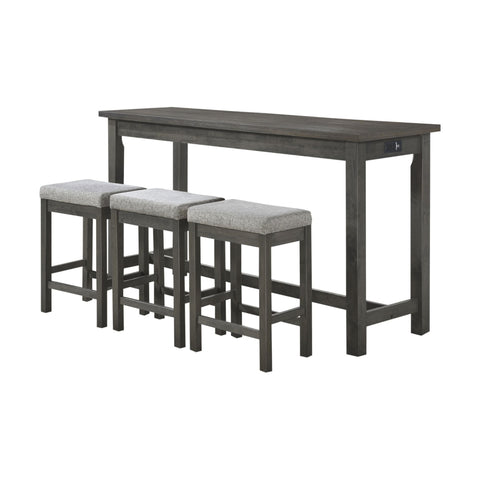 Connected Collection 4pc Pack Counter Height  Set  5713GY