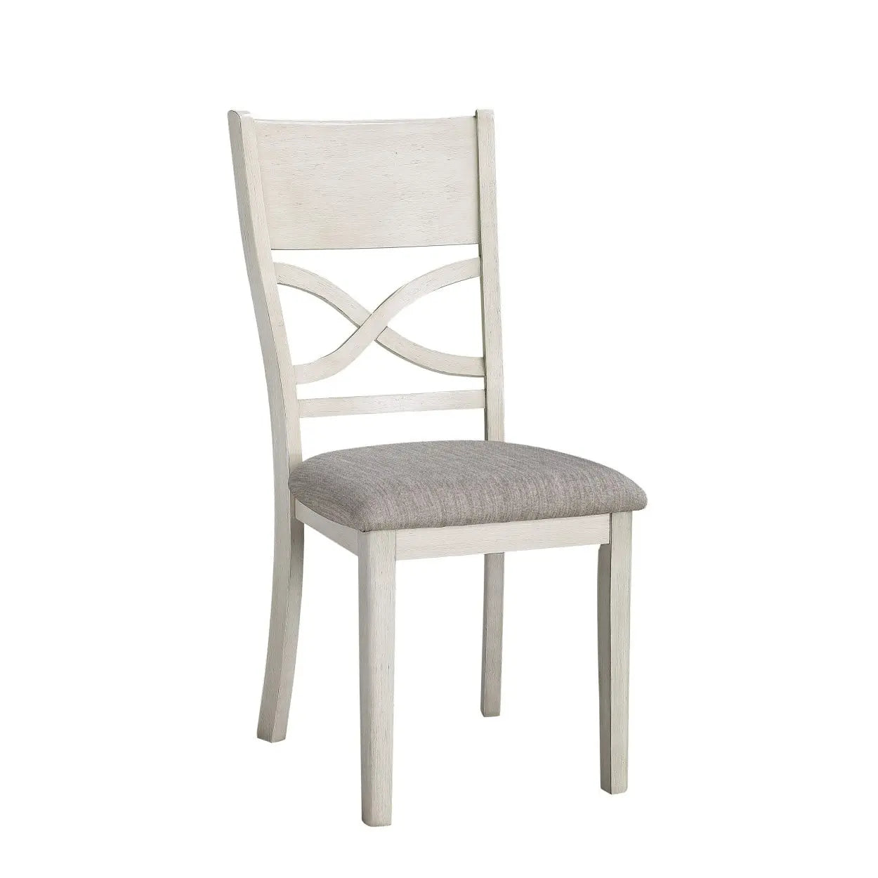 Antique 5 pc White Dining Set 5739 - Mazin