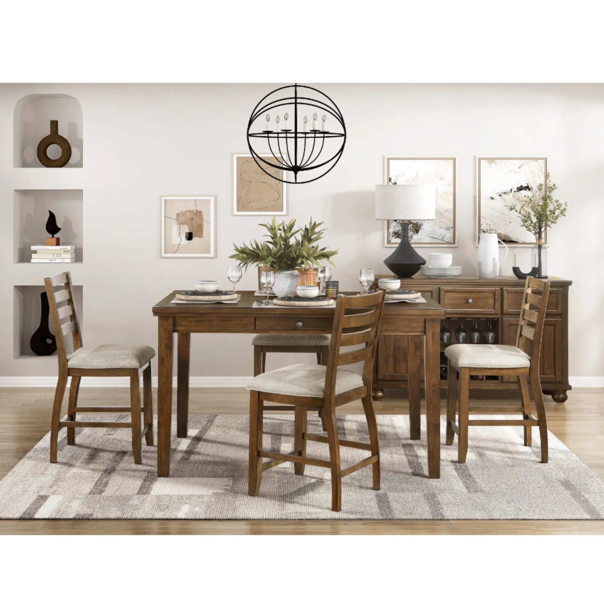 Tigard Counter Height Dining Set 5761