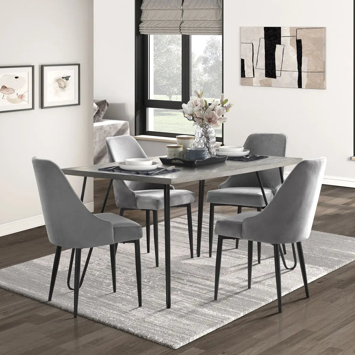 Keene 5 pc Dining Set 5817 - Mazin