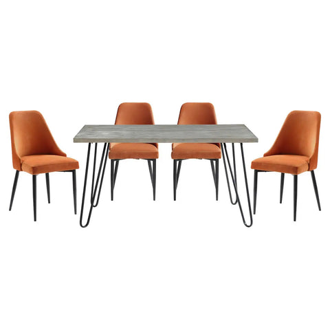 Keene 5 pc Dining Set 5817 - Mazin