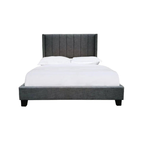 Clara Upholstered Platform Bed 5831DG Mazin
