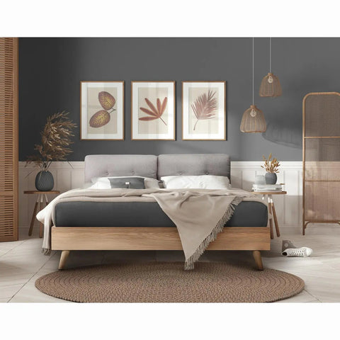 Jumana Platform Bed 5898BE Mazin