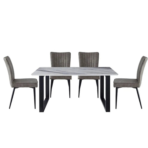 Leander 5 pc Dining Set 5915 - Mazin