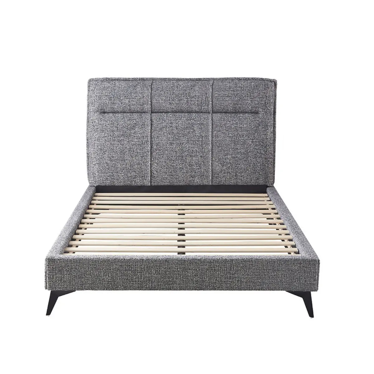 5935 Platform Bed in Grey International Furniture