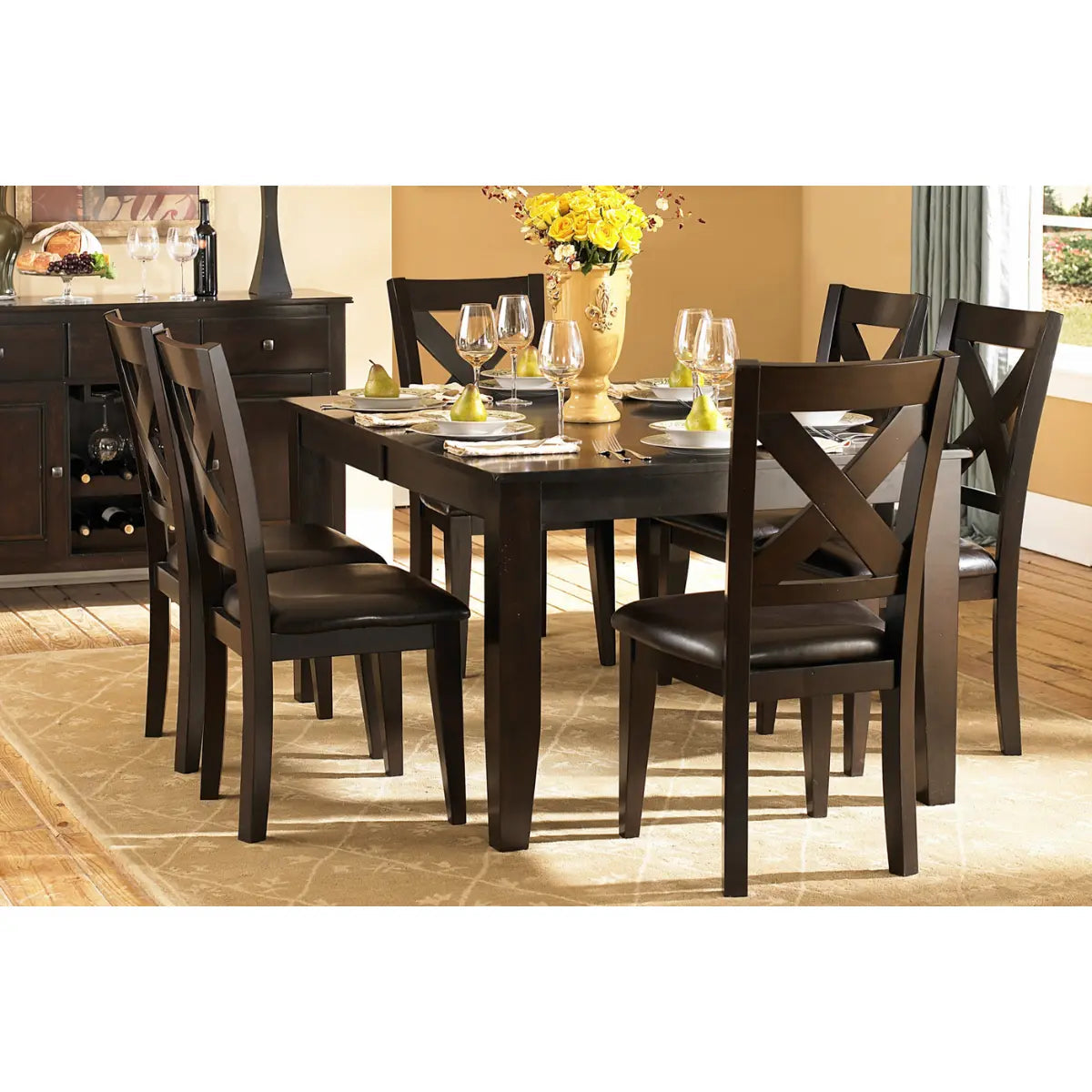 Crown Point Dining Set 1372 Mazin