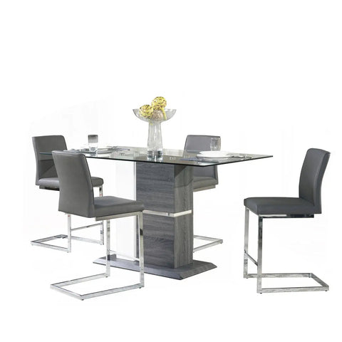 Shirelle 5 pc Counter Height Dining Set 6826 - Mazin