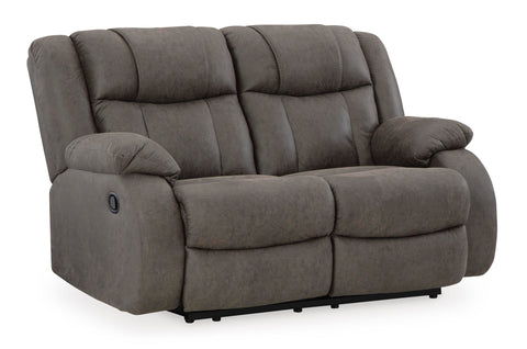 First Base Sofa and Loveseat Reclining Set
