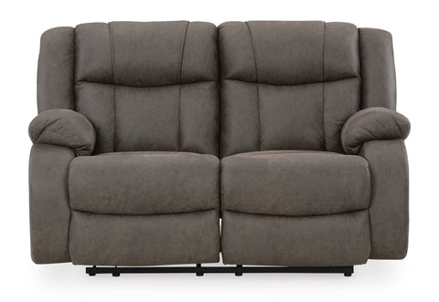 First Base Sofa and Loveseat Reclining Set