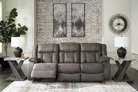First Base Sofa and Loveseat Reclining Set