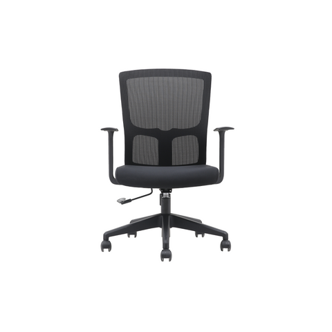 7100-Office Chair in Black