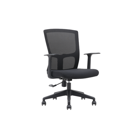 7100-Office Chair in Black
