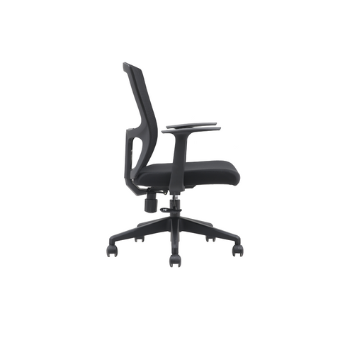 7100-Office Chair in Black
