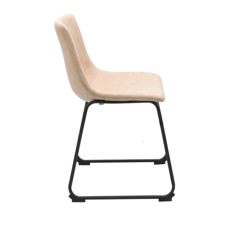 71633  -Dining Chair,Set Of 2, Vintage Beige