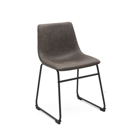 71634-Dining Chair,Set Of 2, Vintage Brown