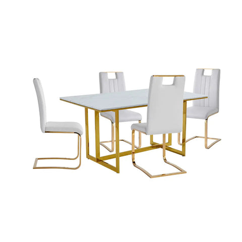 Althea 5 pc Dining Set 7451 - Mazin