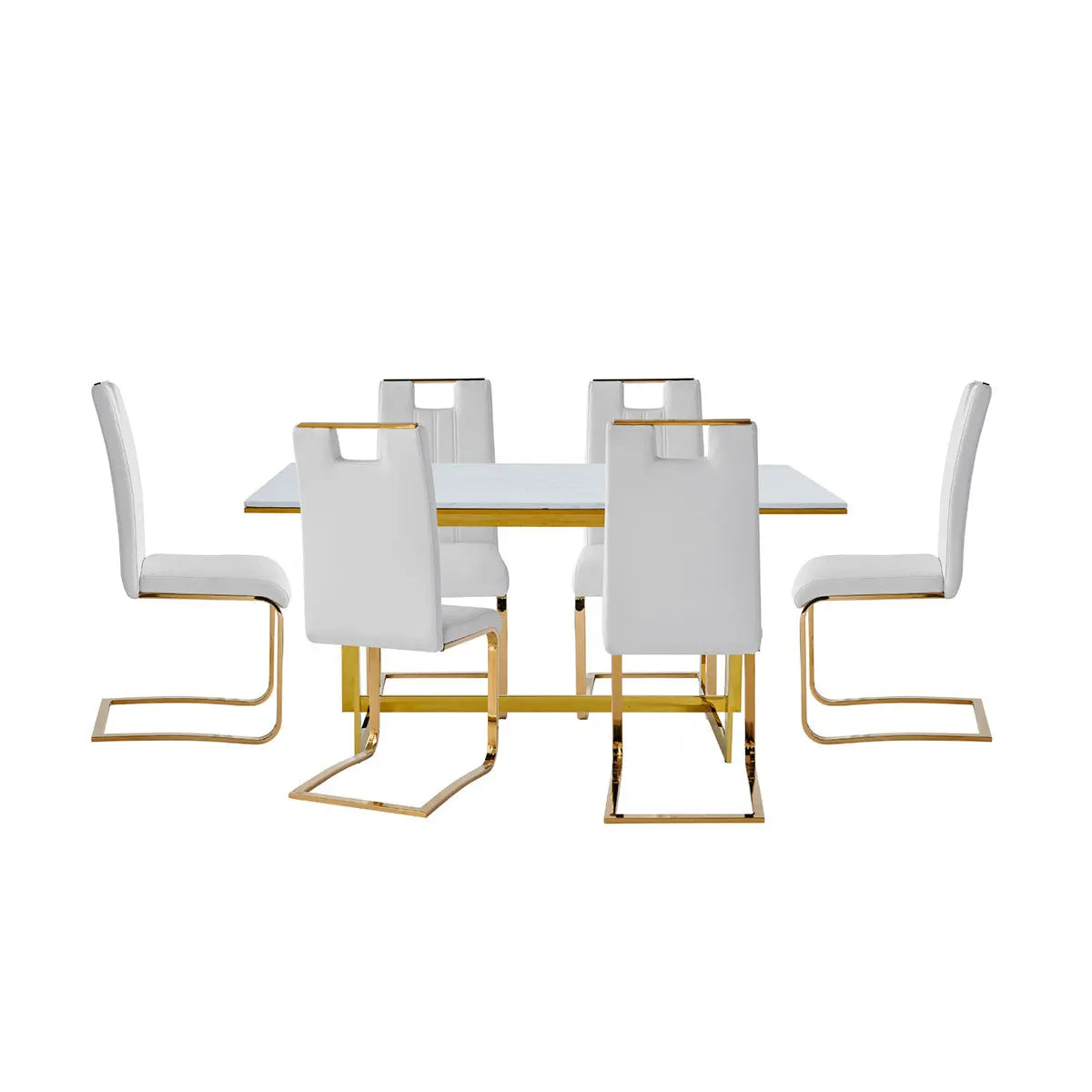 Althea 7 pc Dining Set 7451 - Mazin