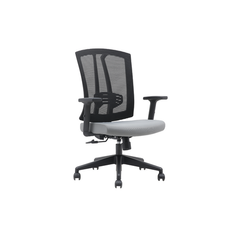 7500-Office Chair in Black/ Grey