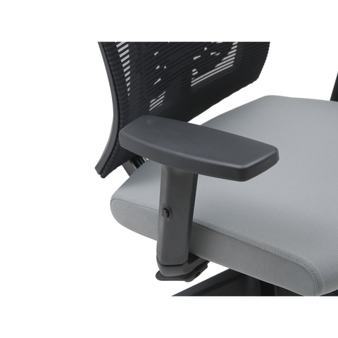 7500-Office Chair in Black/ Grey