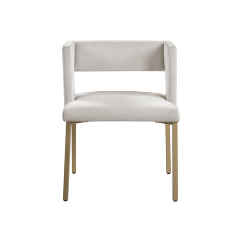 7621- Dining Chair,Set OF 2 in Beige