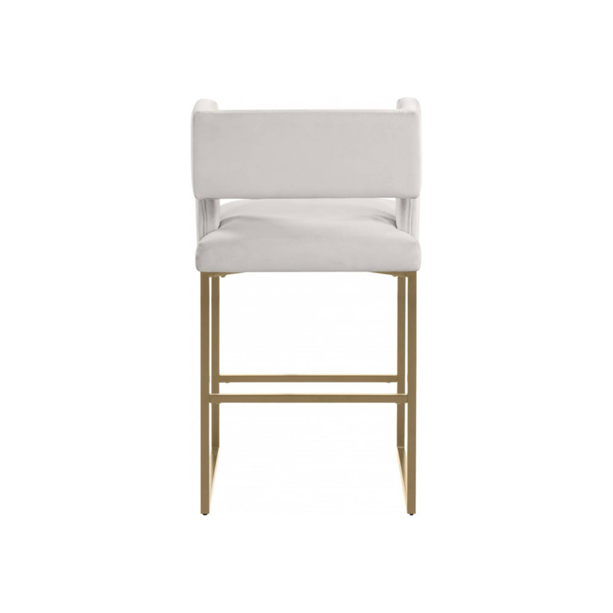 7630-Counter Stool, Set of 2 in Beige