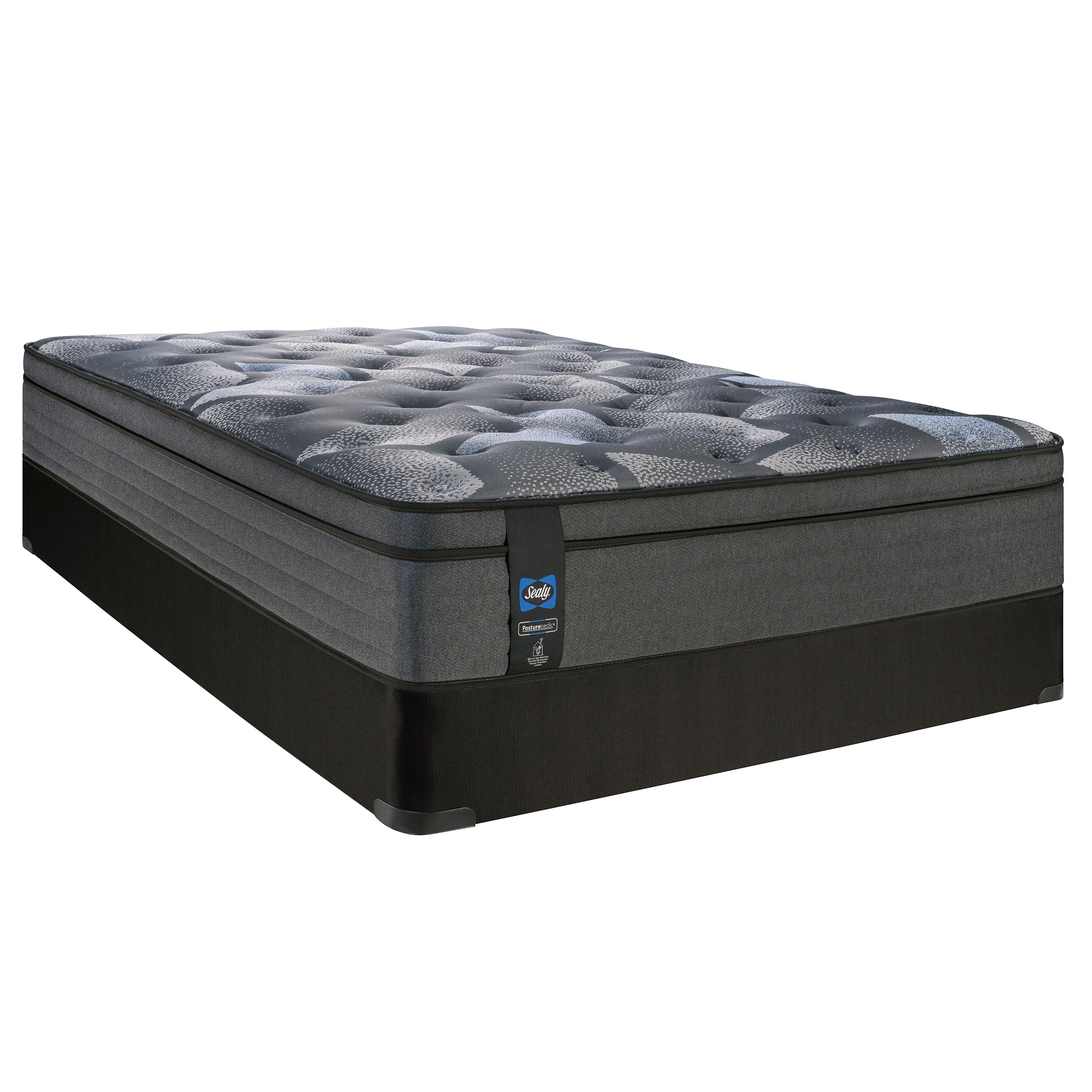 Posturepedic Hunter 13" Wrapped Coil Medium Euro Top Mattress