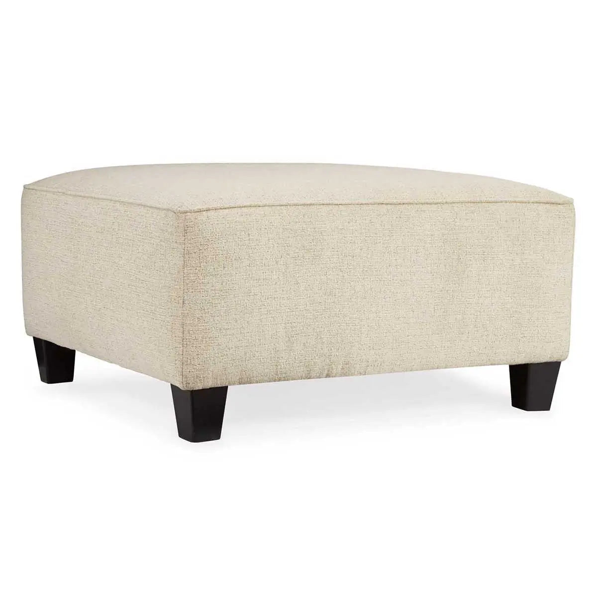 Ashley Abinger Oversized Accent Ottoman in Natural | Mai Furniture