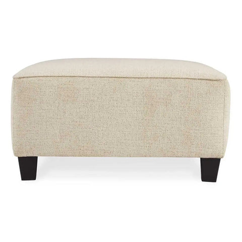 Ashley Abinger Oversized Accent Ottoman in Natural | Mai Furniture
