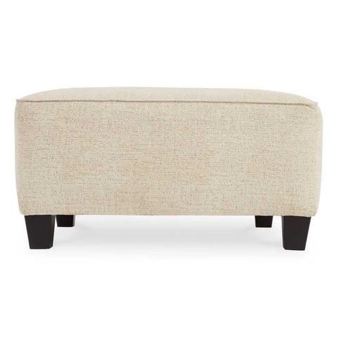 Ashley Abinger Oversized Accent Ottoman in Natural | Mai Furniture