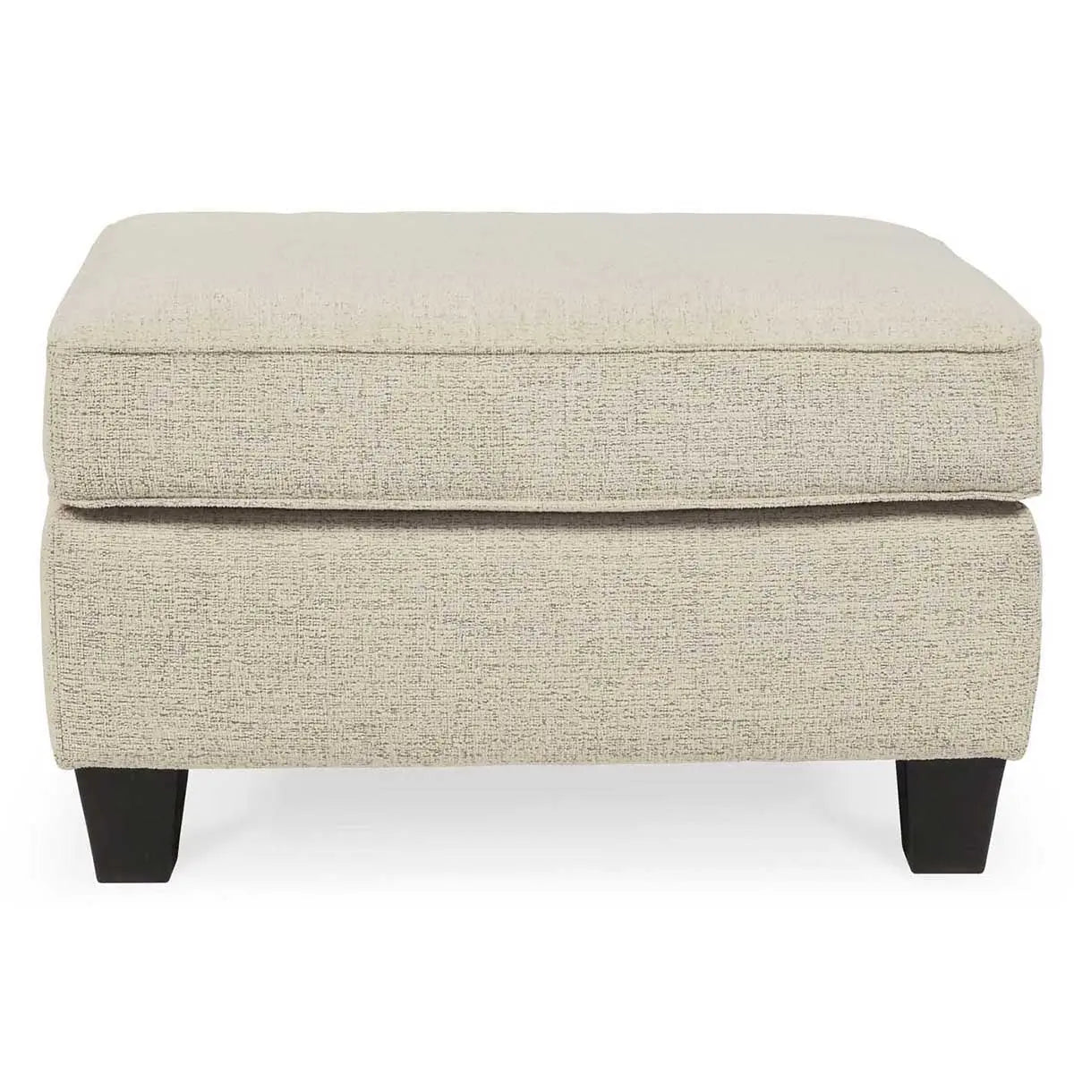 Ashley Abinger Accent Ottoman in Natural | Mai Furniture