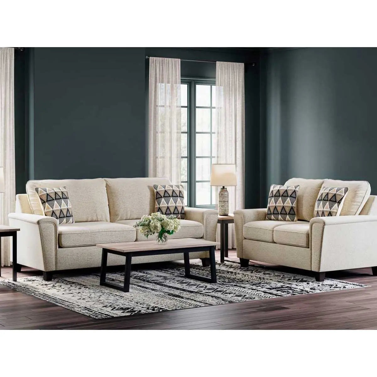 Ashley Abinger Sofa in Natural | Mai Furniture