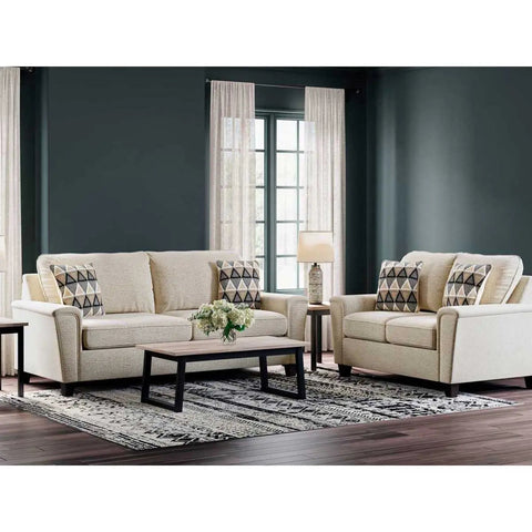 Ashley Abinger Sofa in Natural | Mai Furniture