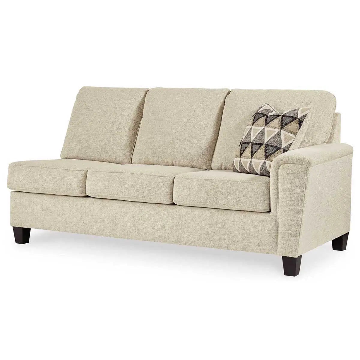 Ashley Abinger 2 Piece LFH Sectional with Chaise in Natural | Mai Furniture