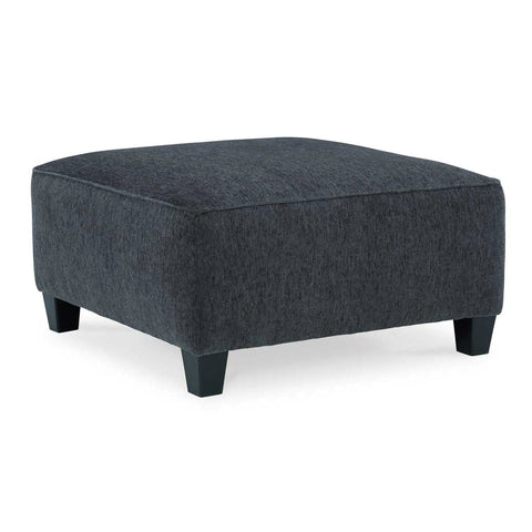 Ashley Abinger Oversized Accent Ottoman in Smoke | Mai Furniture