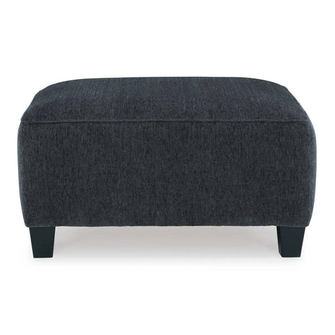 Ashley Abinger Oversized Accent Ottoman in Smoke | Mai Furniture