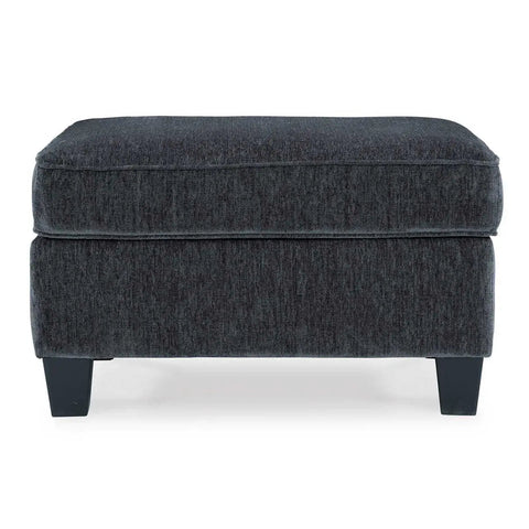Ashley Abinger Accent Ottoman in Smoke | Mai Furniture