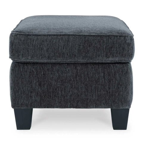 Ashley Abinger Accent Ottoman in Smoke | Mai Furniture