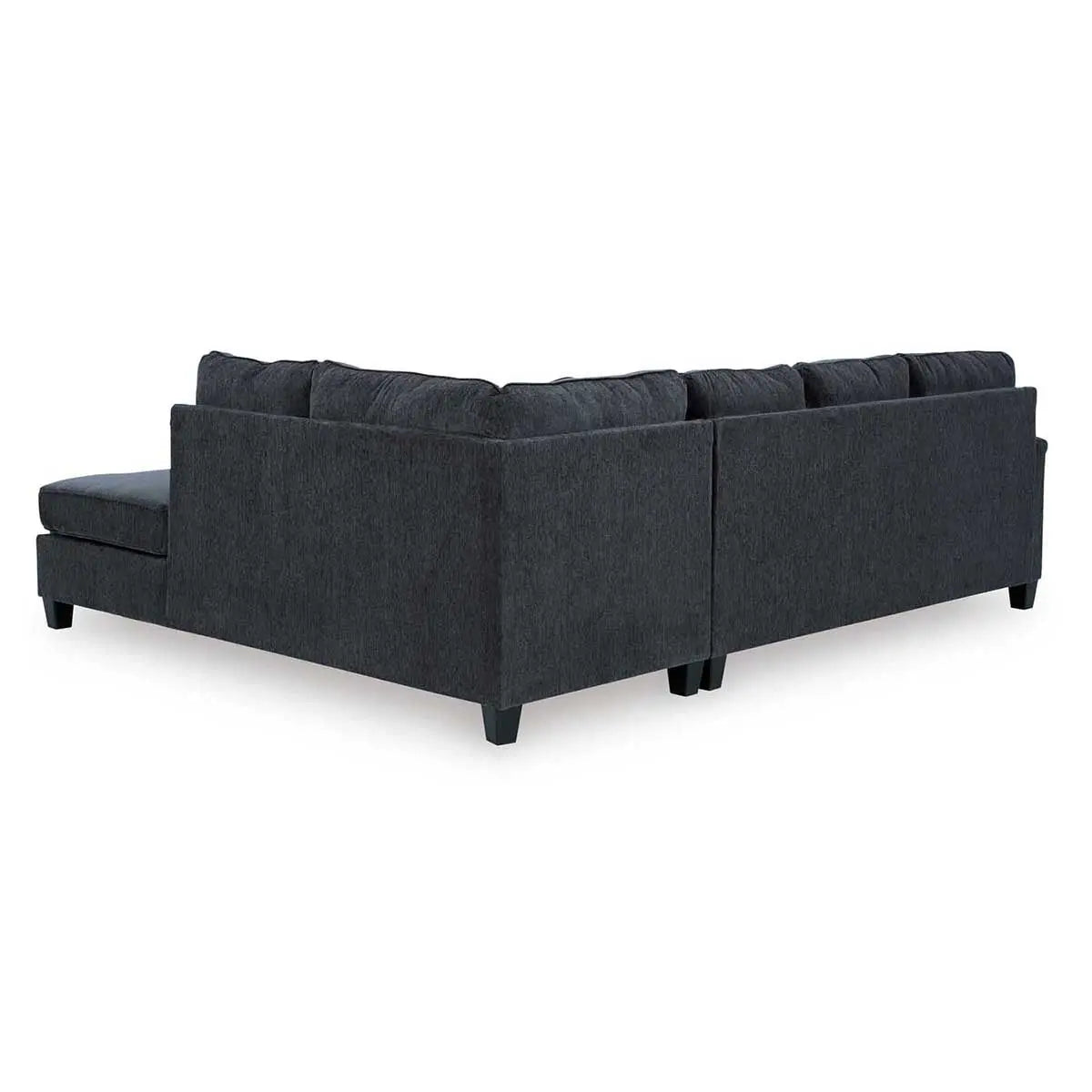 Ashley Abinger 2 Piece RFH Sectional with Chaise in Smoke | Mai Furniture